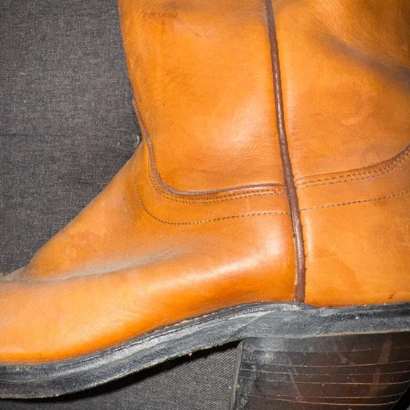 Amazing Condition Olathe Men's Leather Boots - Size 9 1/2 - Picture 9 of 9